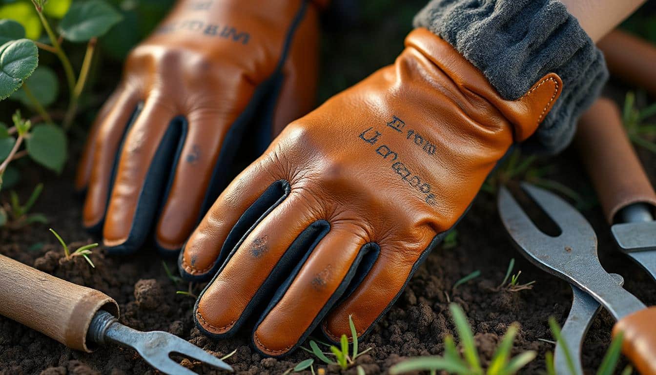 Que faire avec des gants de jardin en cuir abîmés