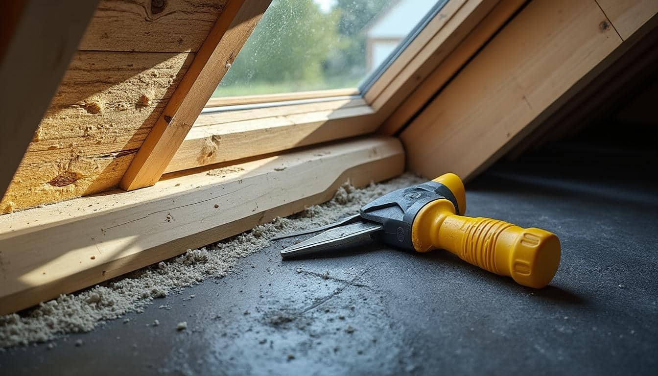 Comment traiter une laine d’isolant de toiture humide ?