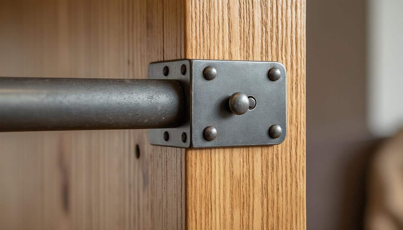 Astuces pour une fixation solide d’une patère sur un support de vestiaire