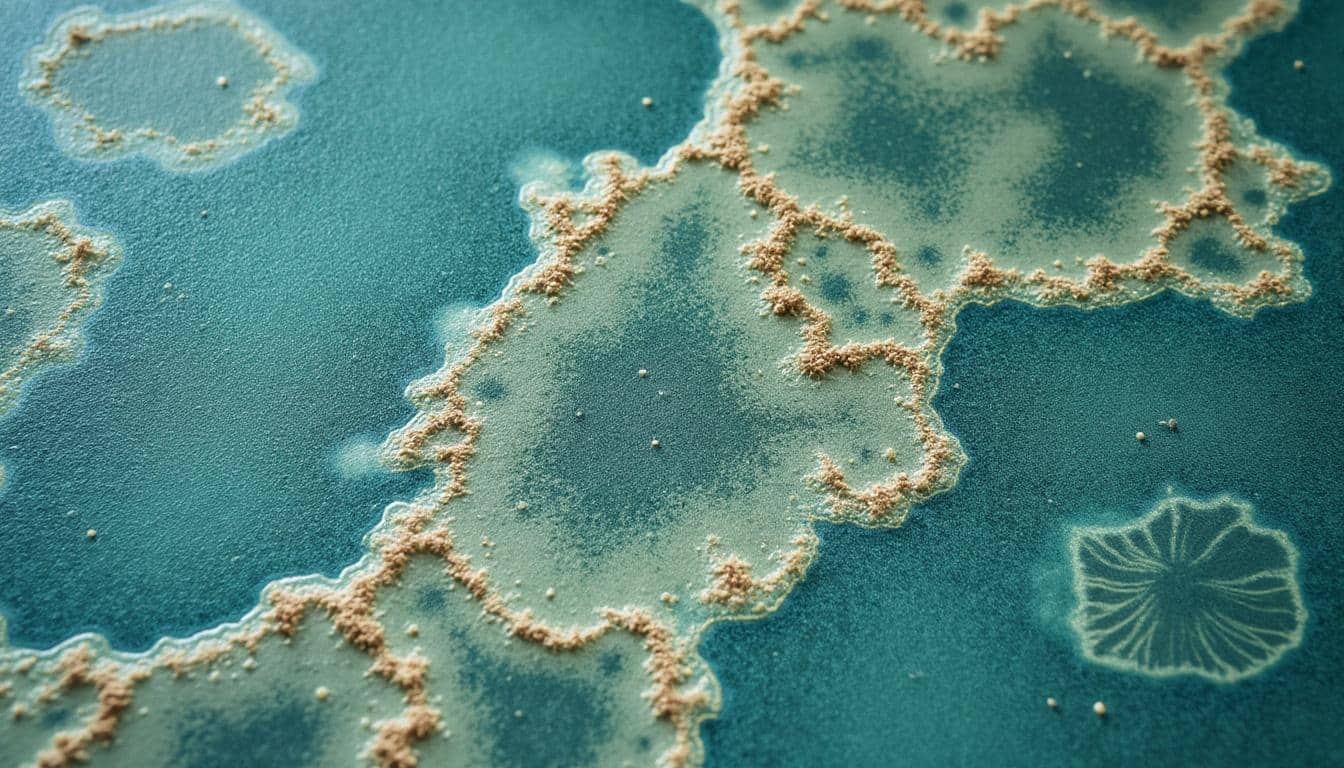 Comment nettoyer le liner contre les taches d’algues incrustées ?