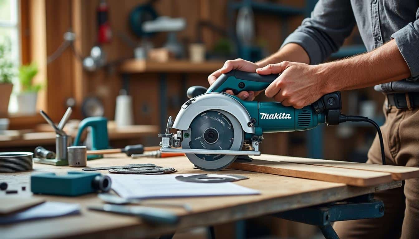 Illustration: Comment choisir et comprendre les caractéristiques de la scie circulaire Makita sur table