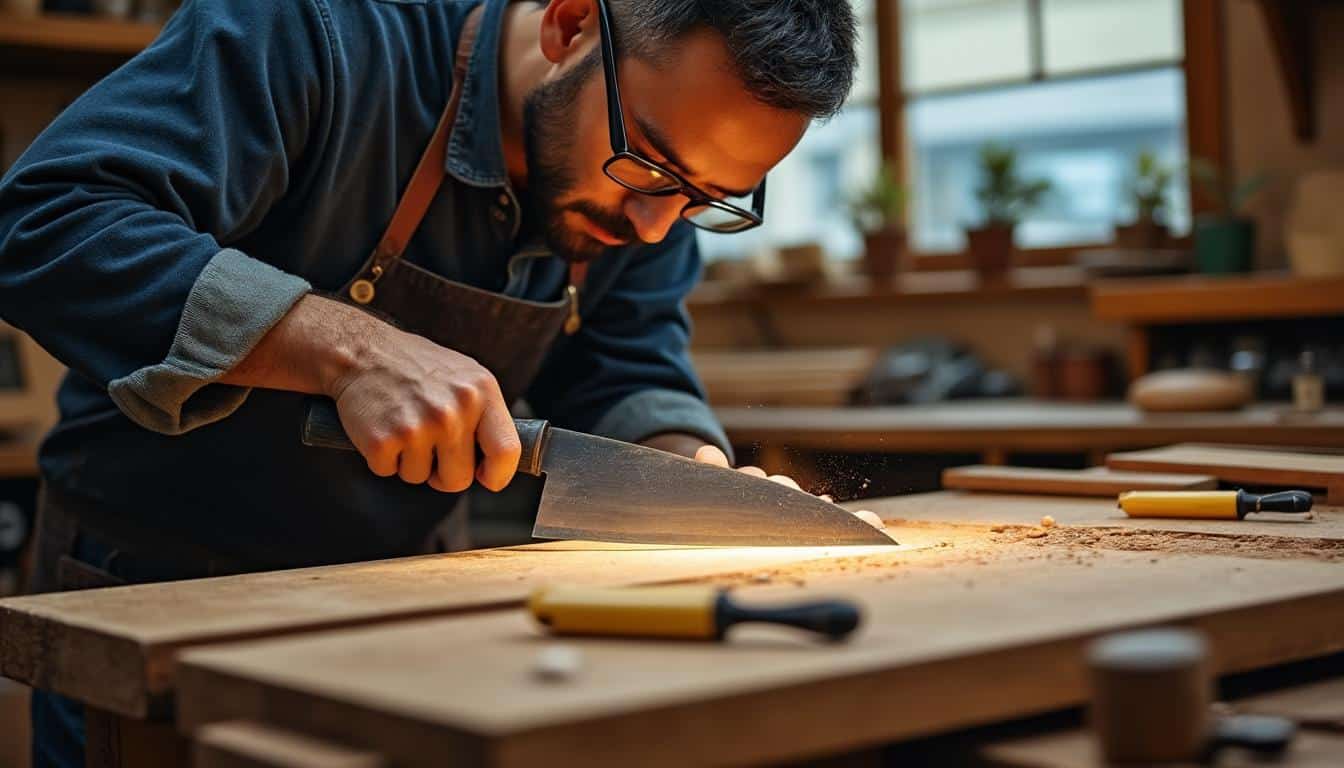 Illustration: Pourquoi la scie japonaise est un outil incontournable pour travailler le bois avec précision
