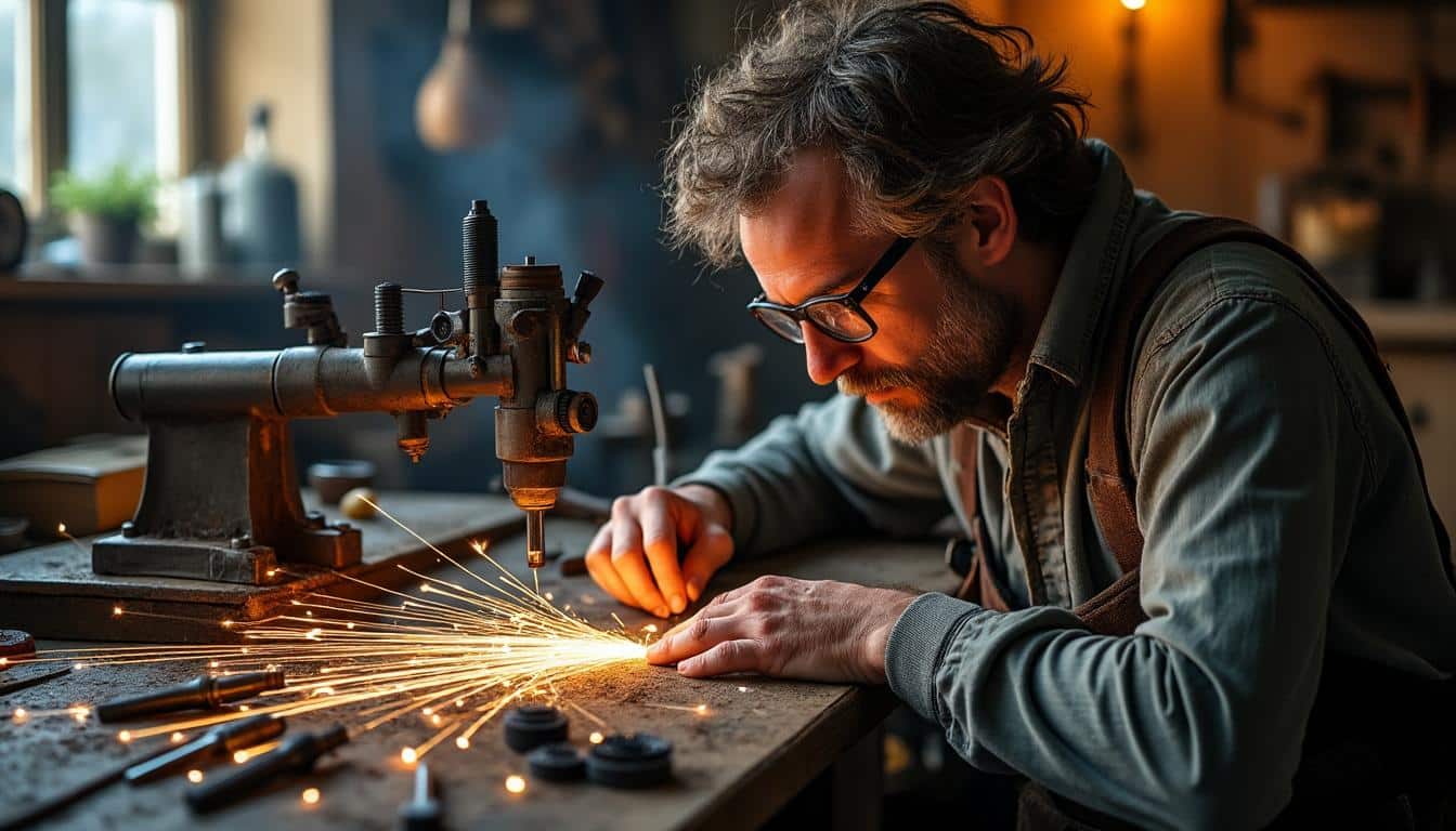 Illustration: Les réglages techniques indispensables pour affûter une lame de scie à ruban