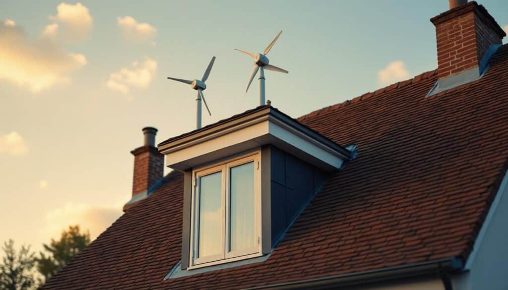 Éolienne de toiture : Guide complet pour produire votre énergie verte
