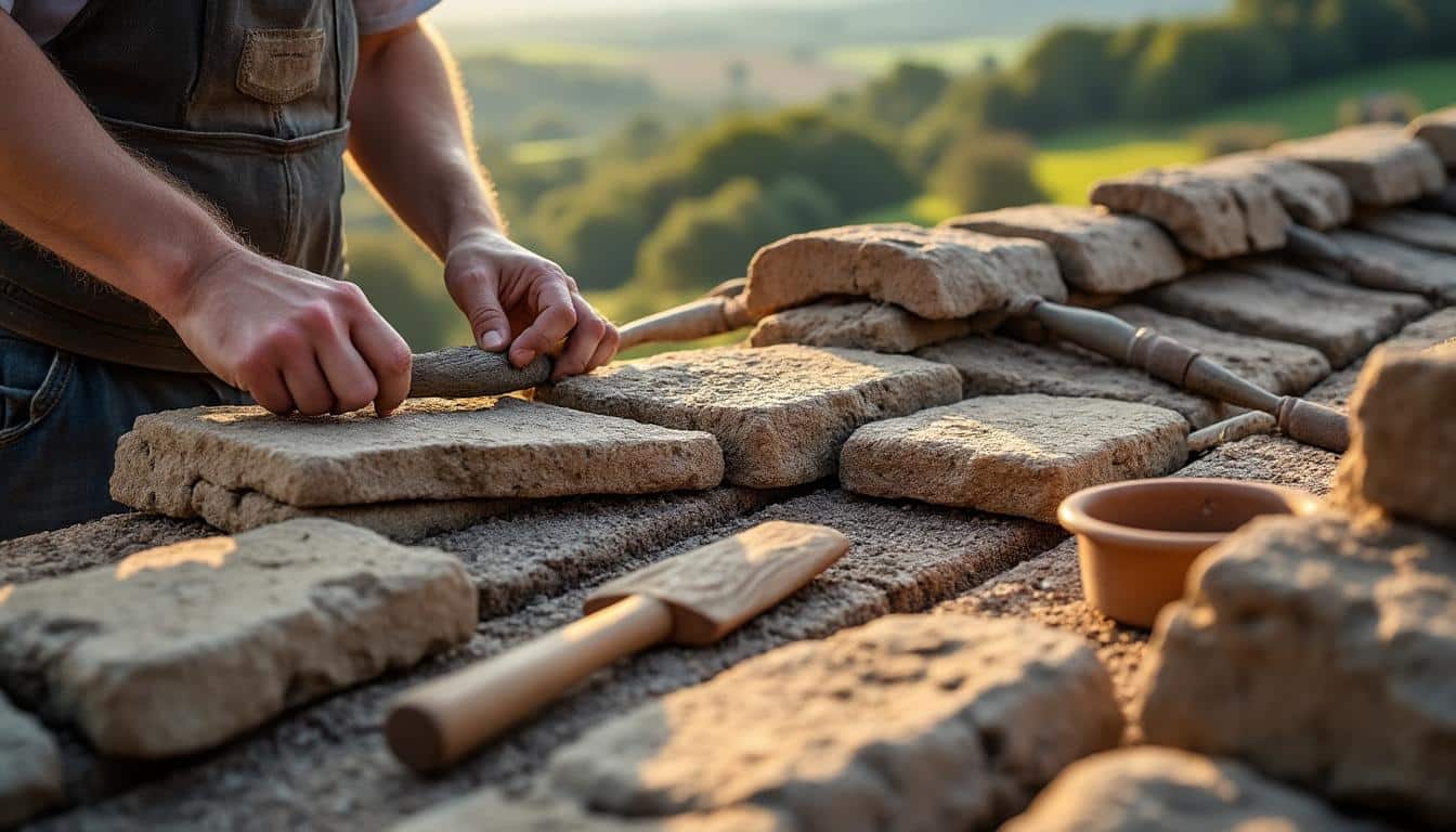 Illustration: Comprendre les lauzes et leur utilisation en toiture