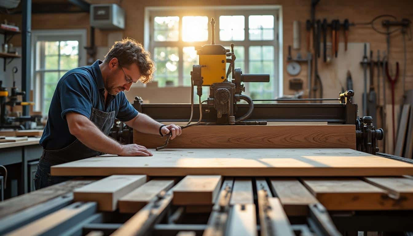 Illustration: Comment fonctionne une scie à panneau et quels sont ses composants clés ?