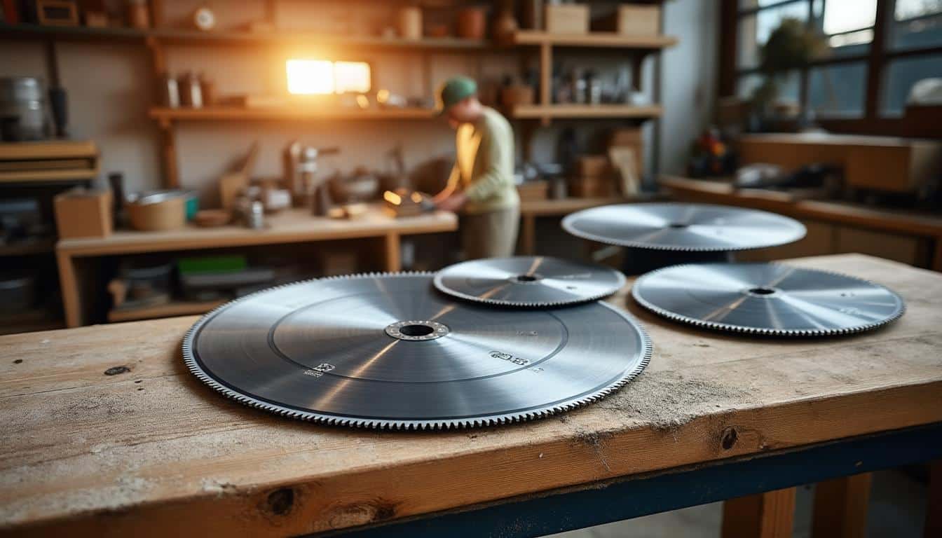 Illustration: Quelles lames choisir pour une scie circulaire avec un diamètre de 300 mm selon les matériaux ?