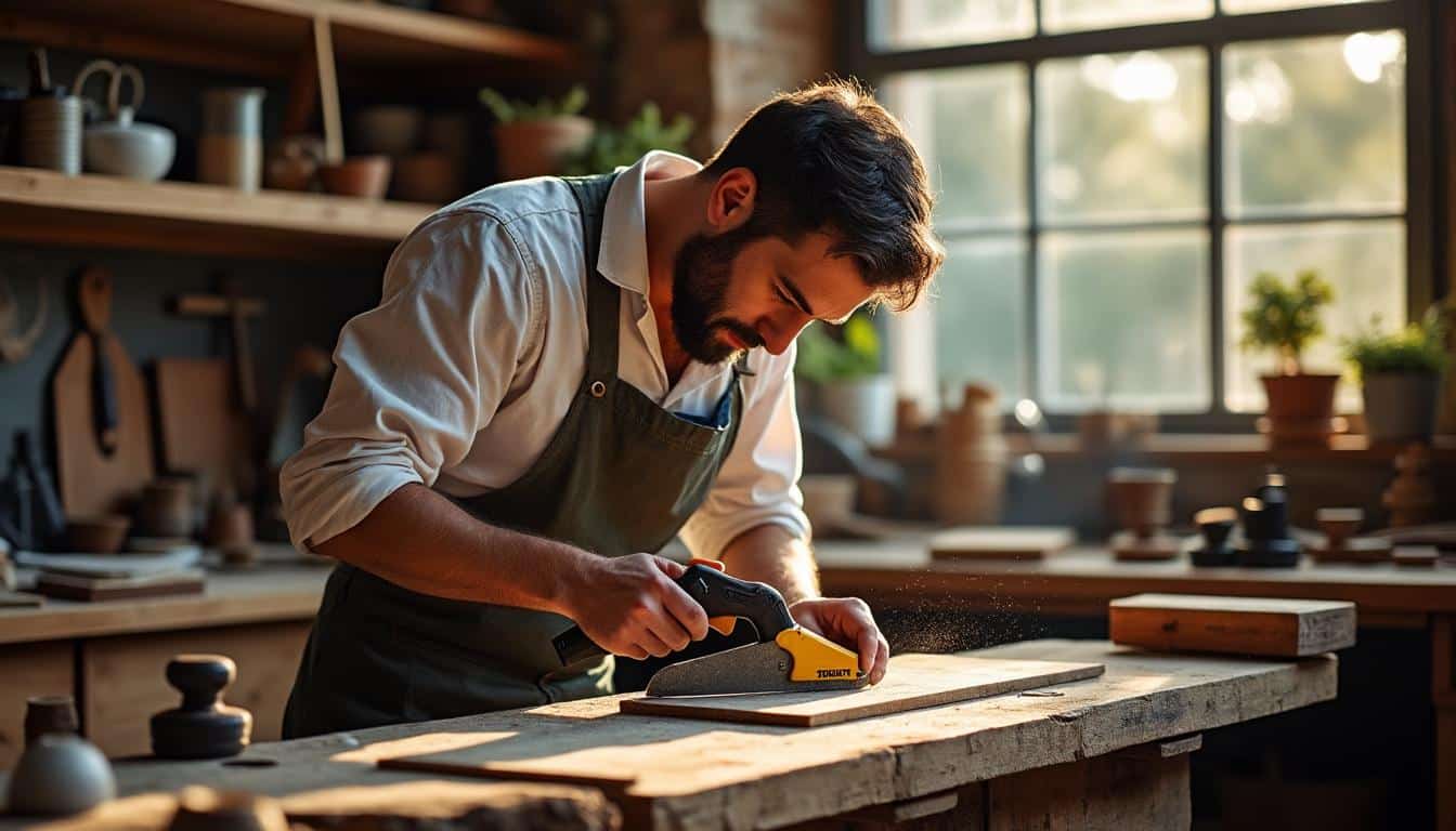 Illustration: Comment fonctionne une scie à onglet Stanley et quels modèles choisir ?