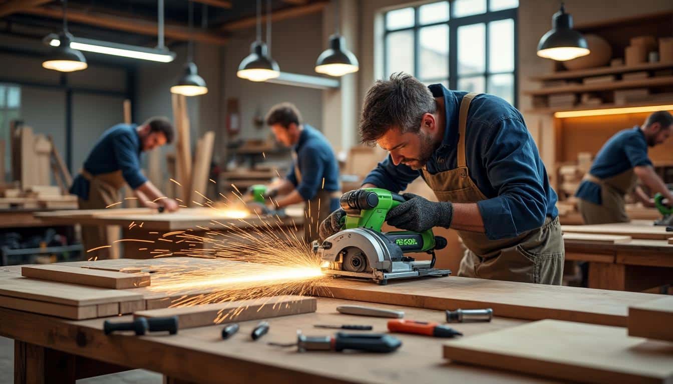 Illustration: Pourquoi la scie plongeante Festool TS 60 est un choix privilégié des professionnels