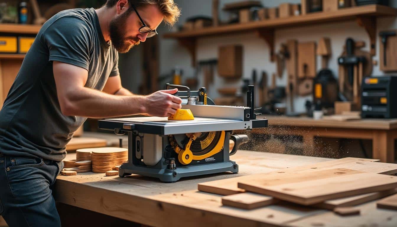 Illustration: Pourquoi choisir une table dédiée pour scie circulaire Festool pour vos projets de bois ?