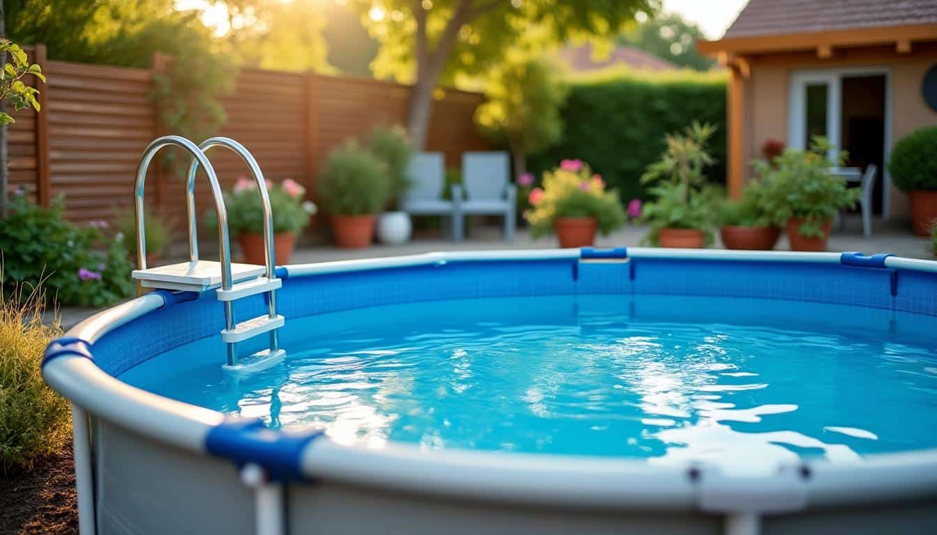 Illustration: Découvrir les caractéristiques et matériaux des petites piscines compactes