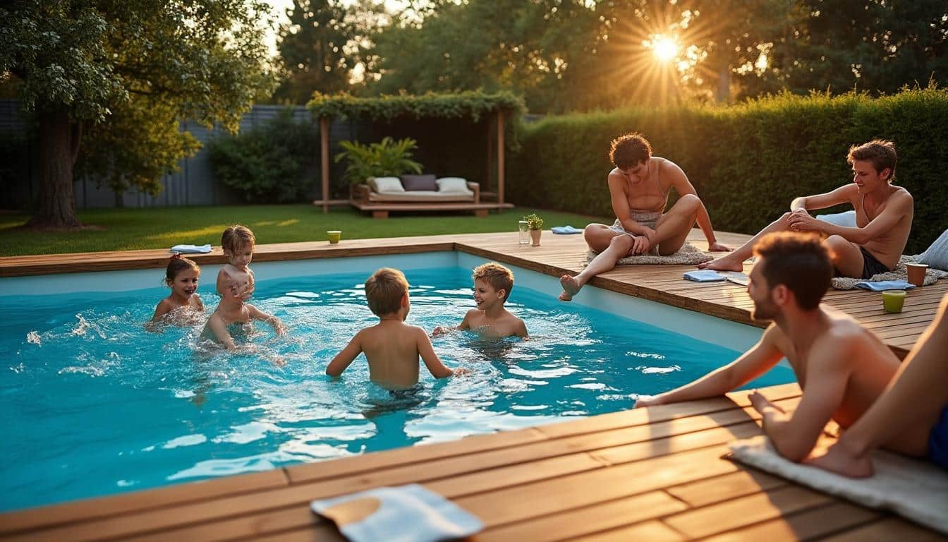 Illustration: Pourquoi opter pour une piscine en bois avec forme rectangulaire ?