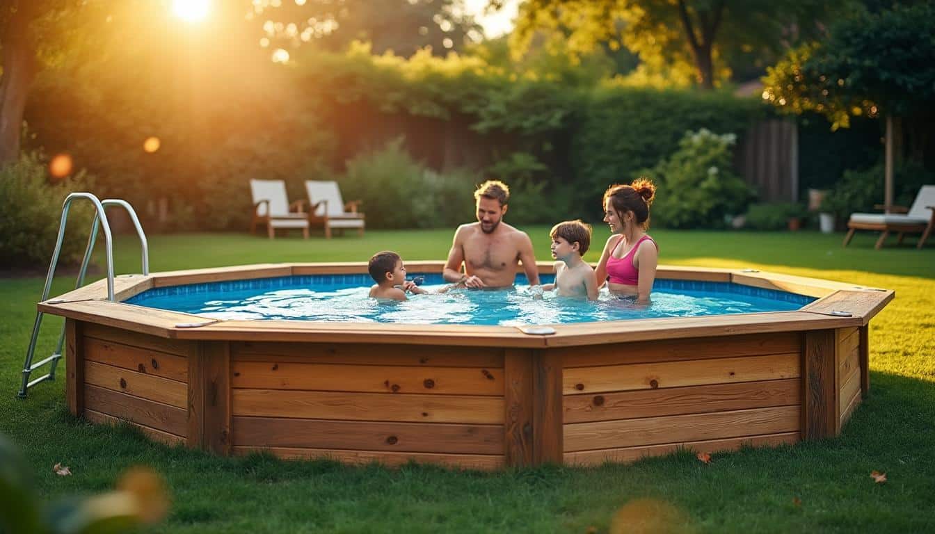 Illustration: Découvrez les différentes formes et modèles de piscines hors sol en bois