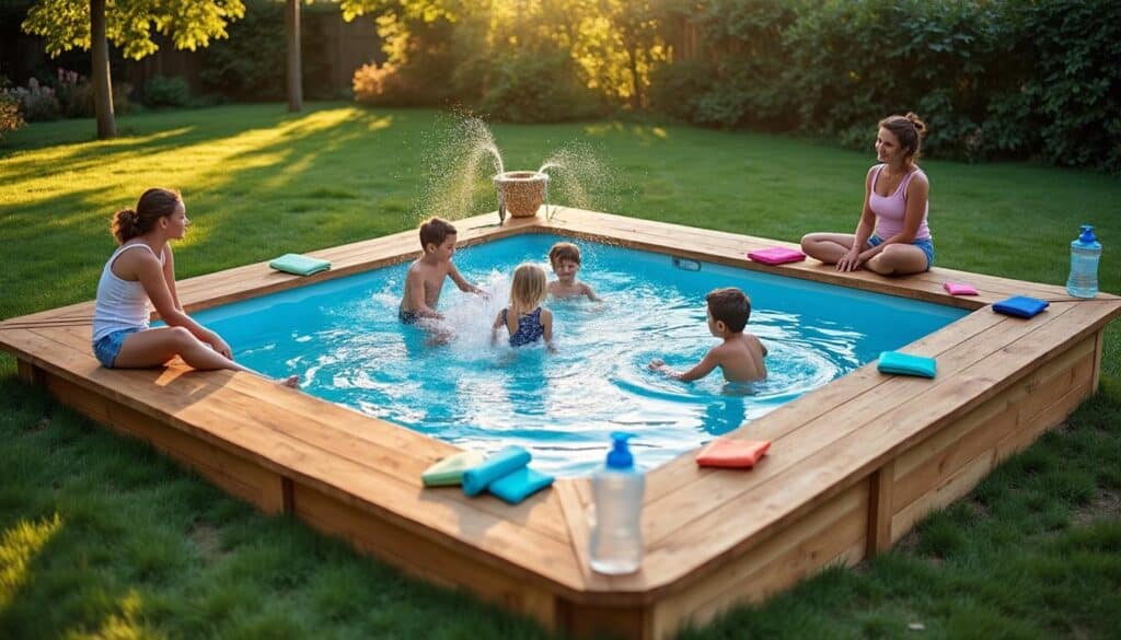 Piscine bois carrée hors sol : guide complet pour bien choisir