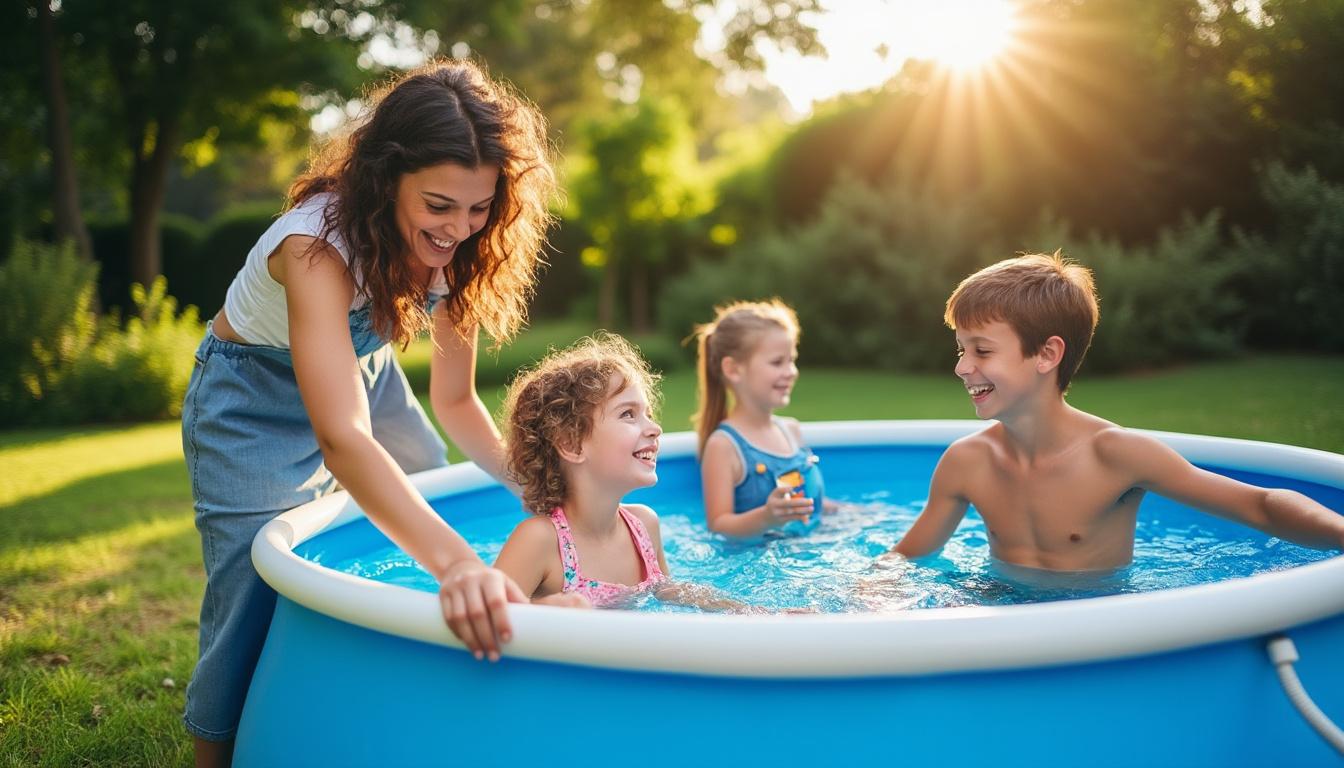Piscine hors sol hauteur 1m60 : guide pour bien choisir et installer