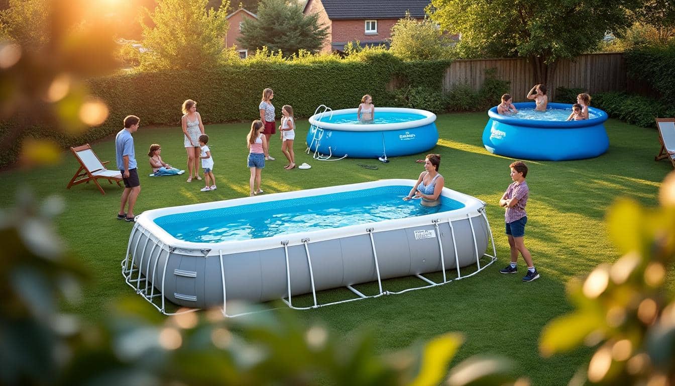 Illustration: Les différents types de piscines hors sol : comment choisir la structure idéale ?