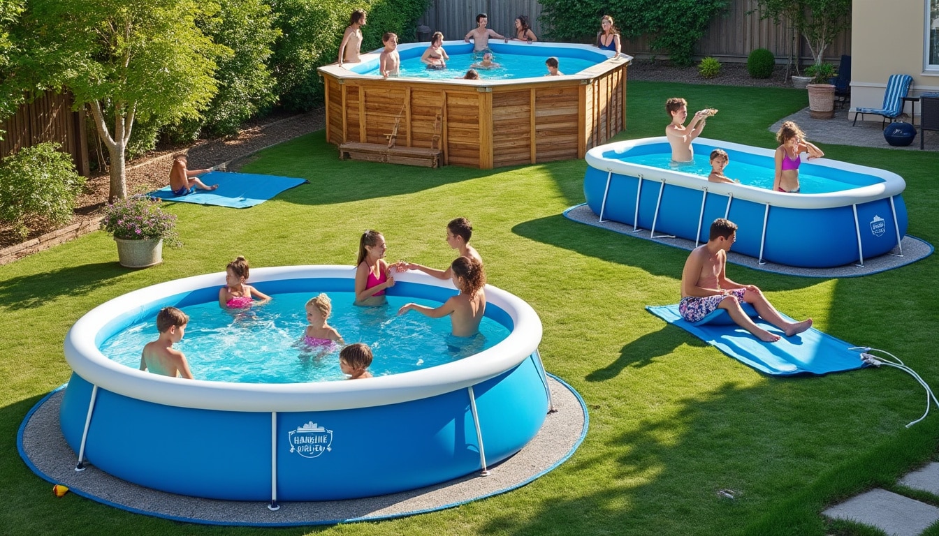 Illustration: Quels sont les différents modèles de piscines hors sol et leurs caractéristiques ?