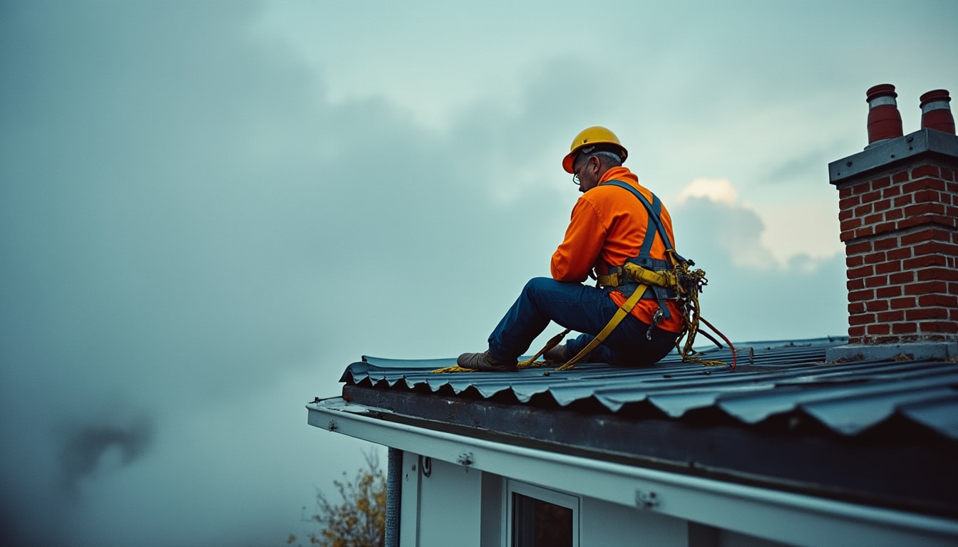 Ligne de vie en toiture : guide complet pour sécuriser vos travaux