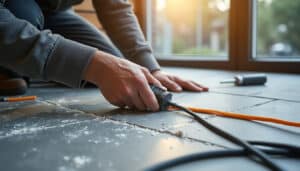 Chauffage au sol électrique sous carrelage : confort et efficacité