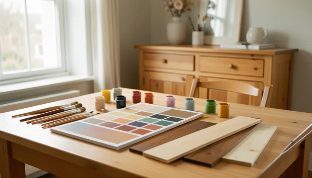 Peinture pour bois : choisir la bonne couleur et finition